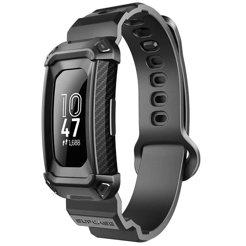 

Ремешок для Fitbit Inspire/Fitbit Inspire HR SUP чехол UB Pro Встроенный прочный Чехол сменные ремешки с защитным чехлом чехол