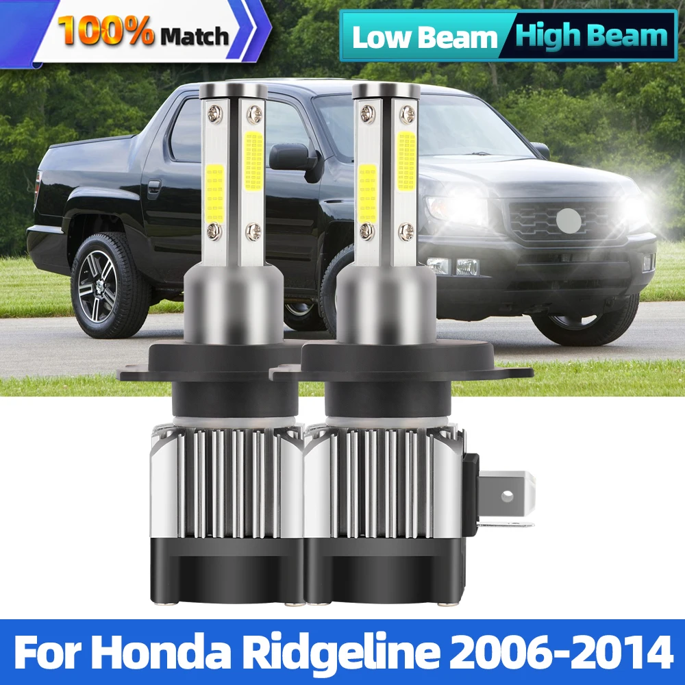 

2Pcs H4 Car Headlight Bulbs LED 12000LM 90W Led Headlamps Kit Auto Lamps 6000K 12V 24V Light For Honda Ridgeline 2006-2014