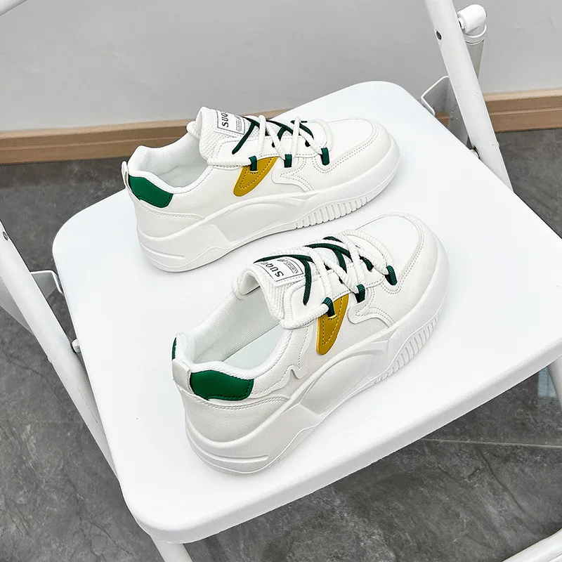 

Women's shoes 2023 new dad's shoes Women's spring and summer mesh breathable versatile trend sports small white shoes