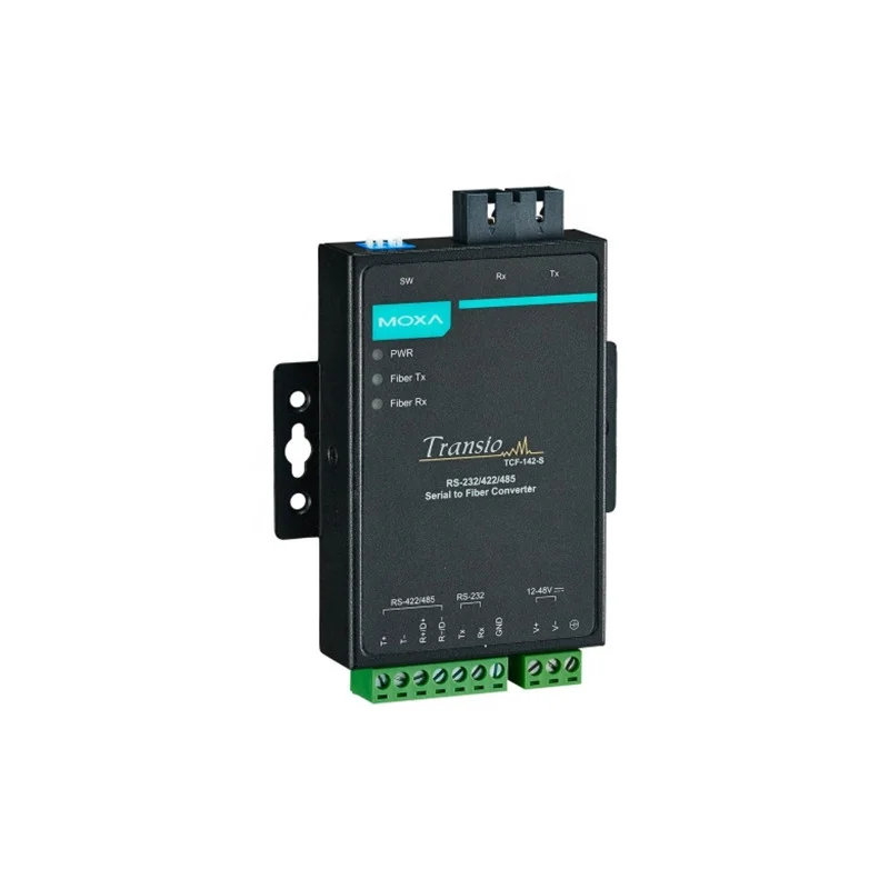 

MOXA TCF-142-M-SC-T RS-232/422/485 to multi-mode optical fiber media converter