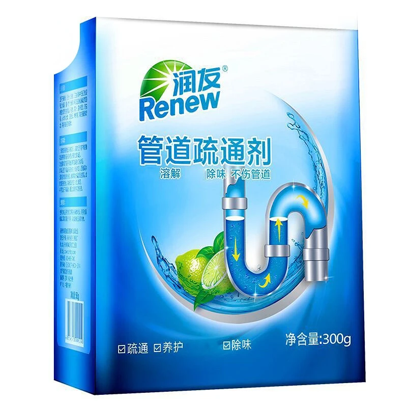 

Household drain cleaner deodorant kitchen toilet bathtub sewer cleaning powder Pipe dredging tool Prevent blockage Fast delivery