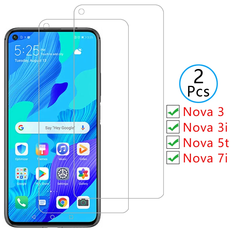 

screen protector for huawei nova 5t 7i 3i 3 i protective tempered glass on huawey nova5t 5 t t5 nova3i i3 film huwei hawei huawe