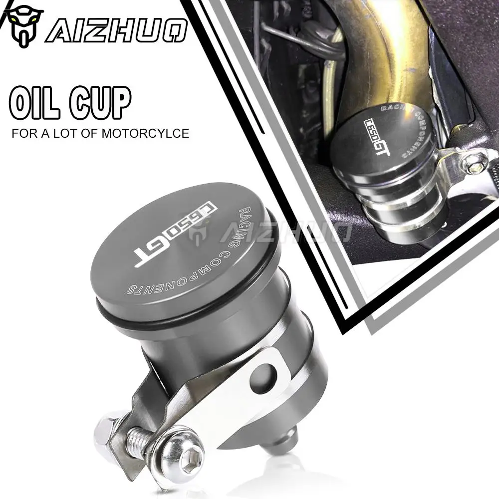 

FOR BMW C650GT Universal Motorcycle Accessories Oil Fluid Cup Brake Fluid Reservoir Clutch Cylinder Tank C 650 GT C650 650GT