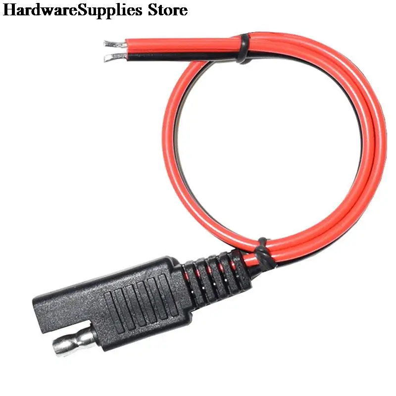 Автомобильный Удлинительный кабель 30 см 12 в SAE Power 18AWG 2 Pin с кабелем