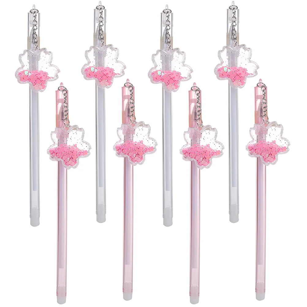 

8PCS Lovely Pens Writing Set Random Pattern Office Stationery Pen