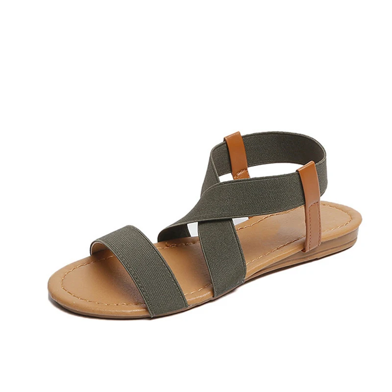 

Bigsweety Women Sandals 2022 Hot Sale Fashion Summer Beach Roman Ladies Open Toe Flat Casual Female Shoes Wholesale