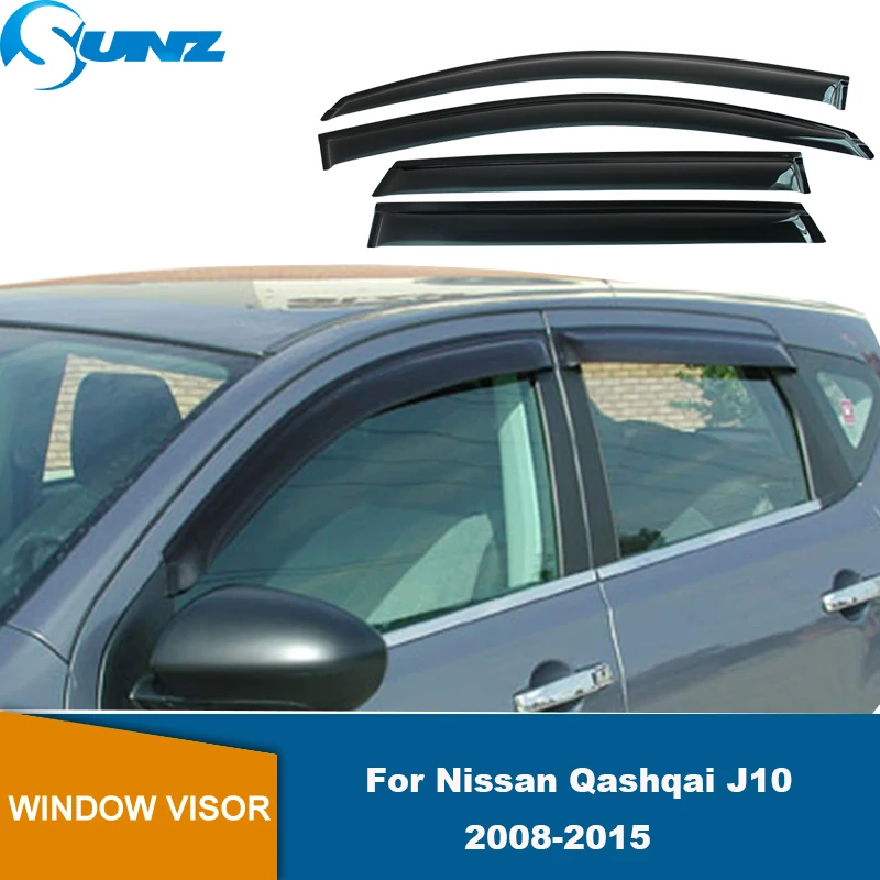 

Всепогодный экран для Nissan Qashqai J10 2008 2009 2010 2011 2012 2013 2014 2015, дефлектор боковых окон, защитный козырек двери