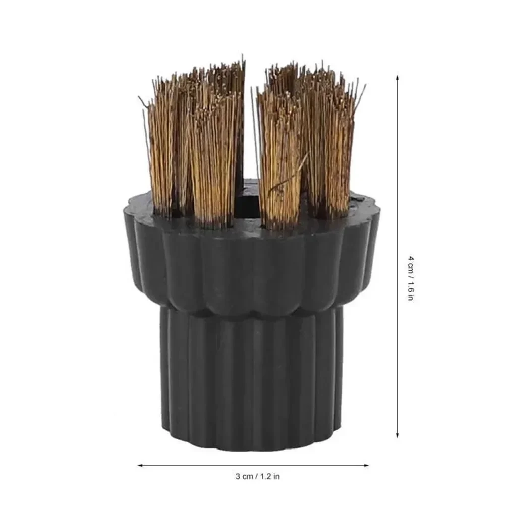 2 шт. пароочиститель латунная нейлоновая головка щетки запасные части пригодные