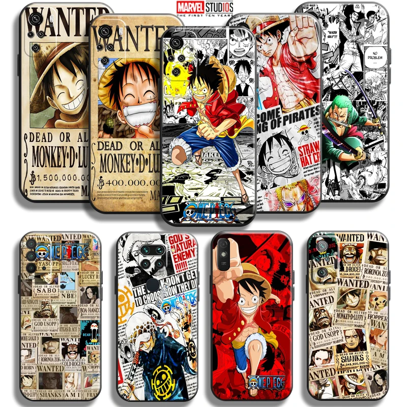 

Anime One Piece Comics Phone Case For Xiaomi Redmi Note 10 10S 10T 10 9T 9S 9 Pro Max 5G Redmi 10 9 9T 9A 9C Carcasa