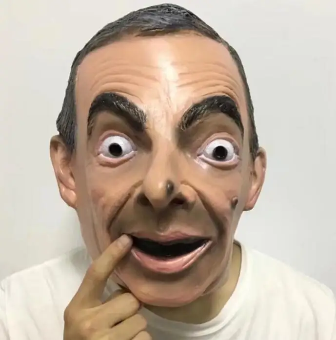 

Funny Latex Mask Headgear for Halloween Party Performance Holiday