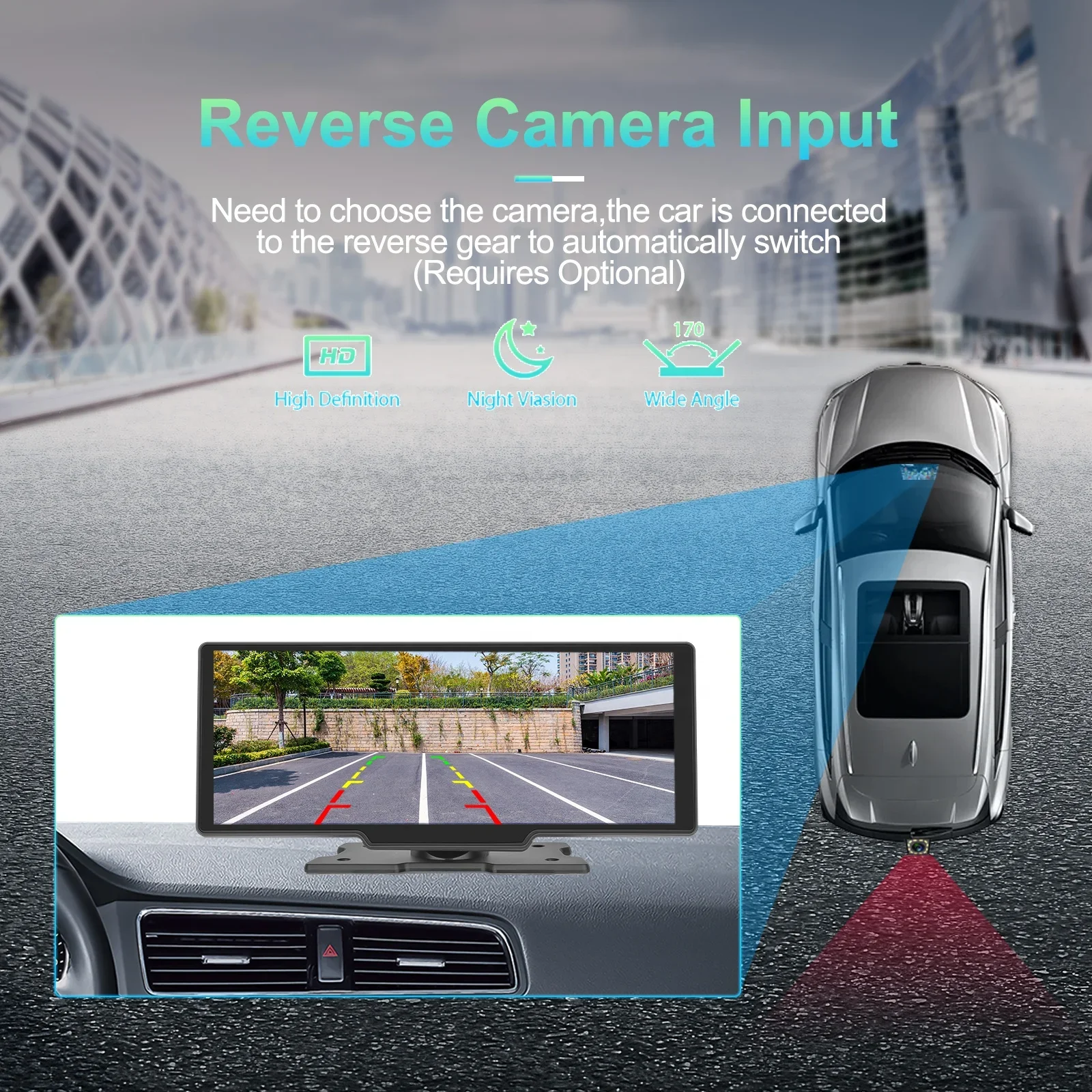 (США/ЕС/Великобритания/Австралия) Podofo Wireless CarPlay Портативный автомобильный