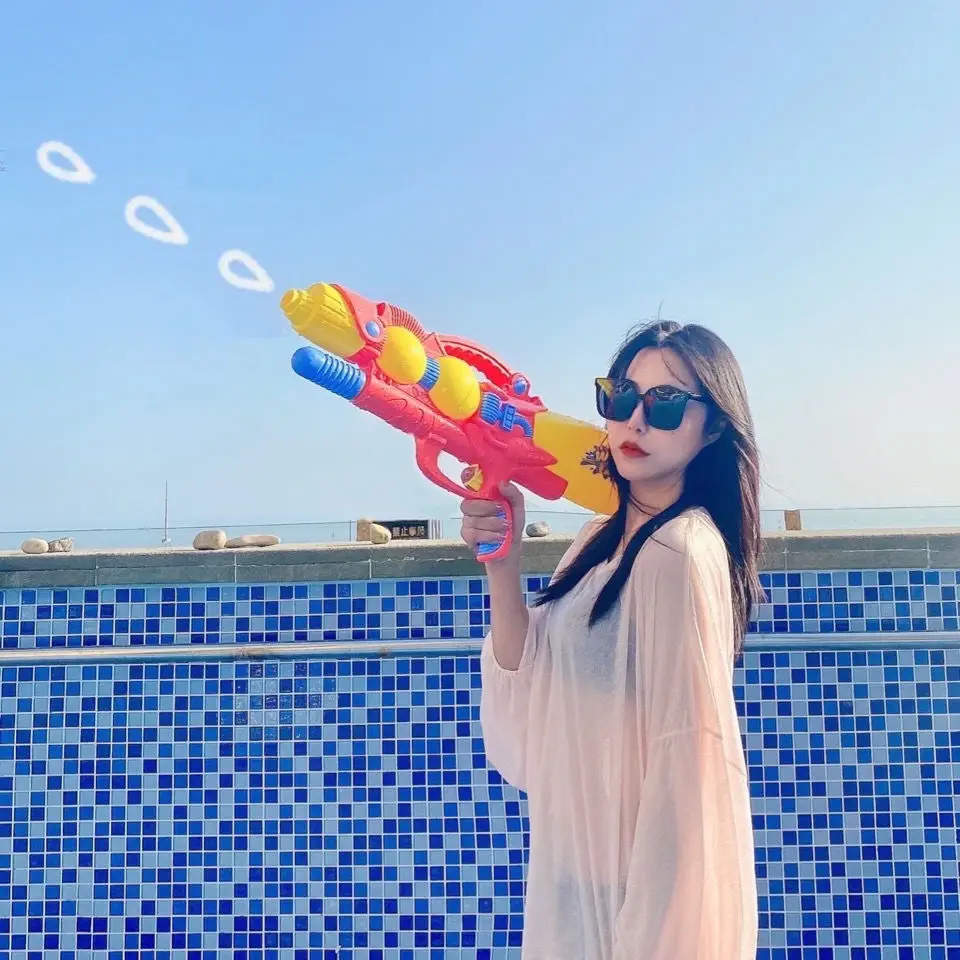 

Adults Large-capacity Water Gun Blasting Toy Super High Pressure For Summer Play Water Pool Kids Boys Favors Rafting Toys