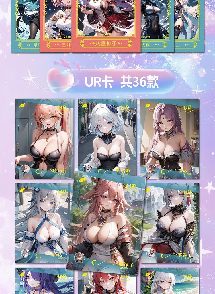 Goddess Story Lika Shikongzhilian Girl Купальник Бикини Сексуальная Коллекция Карты Waifu Booster Box Ccg