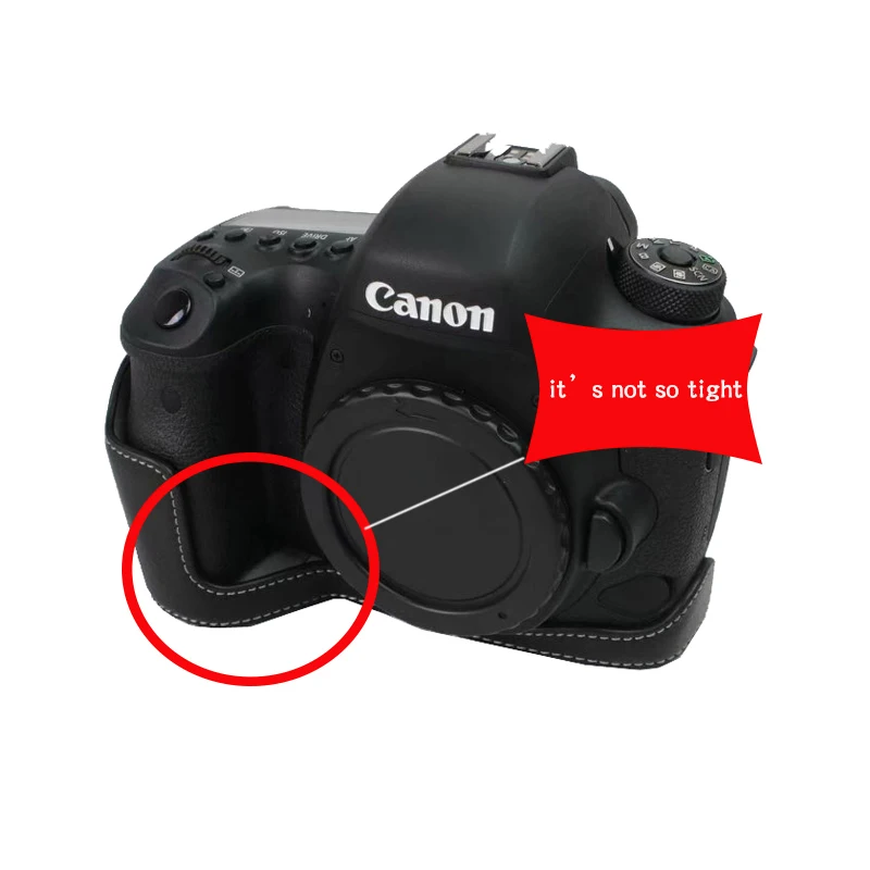 Чехол для камеры Canon 5D3 5D4 5DSR 5D Mark III 5DIV 5diii из натуральной кожи | Электроника