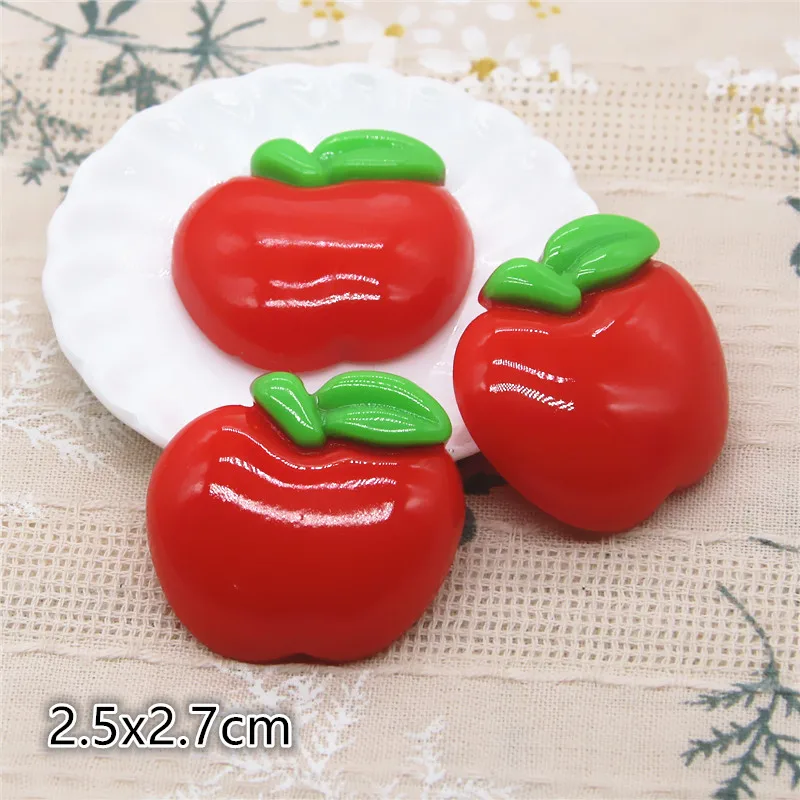 

Набор из 10 искусственных яблок из смолы Ywbeads