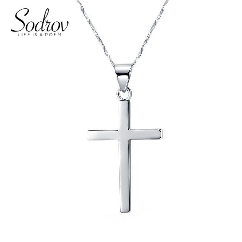 

SODROV Cross Pendant Necklace for Women Chain Necklaces