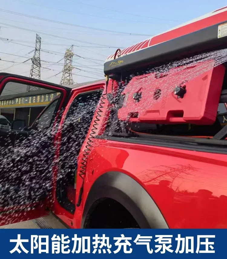 Крыша с резервуаром для воды под давлением багажная стойка солнечный