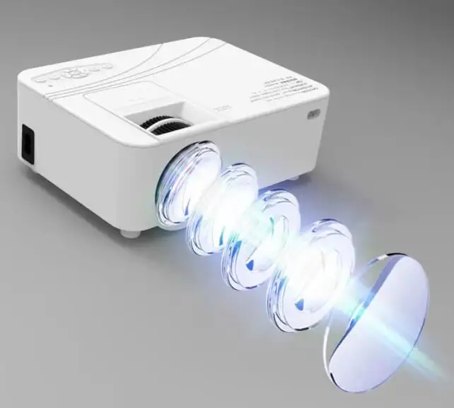 Беспроводной портативный мини-проектор с Wi-Fi для домашнего кинотеатра