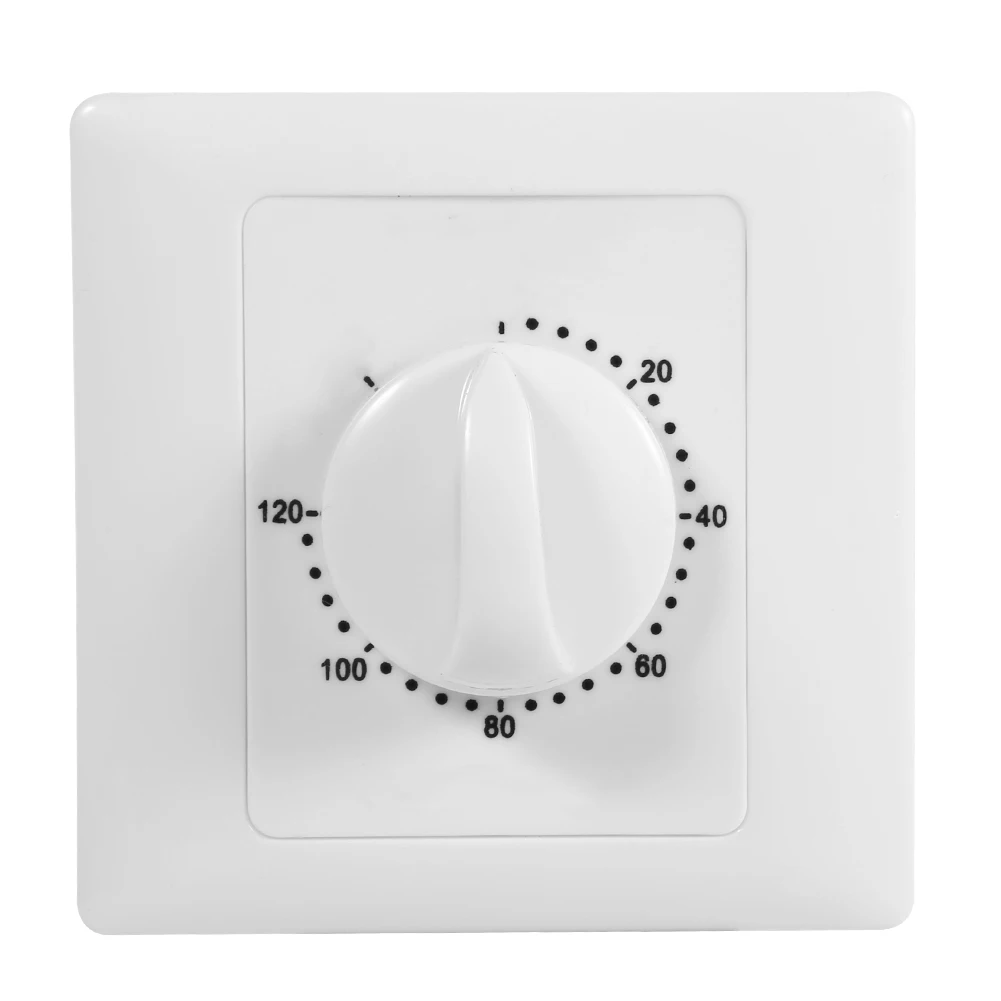 

AC 220V High Power Pump Timer Indoor Mechanical Time Switch Countdown Control Panel 30/60/120 Min