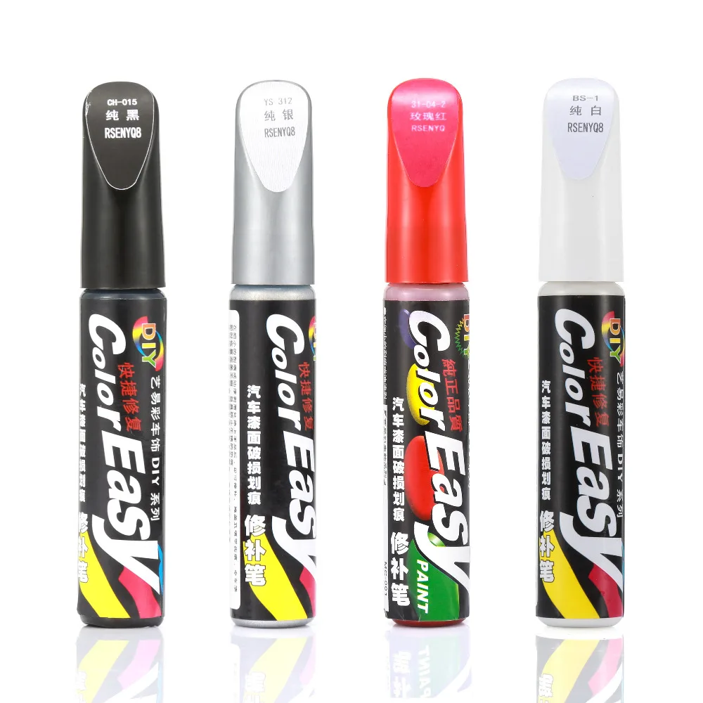 

4 Colors Car Scratch Repair Fix it Pro Auto Care Scratch Remover Maintenance Paint Care Auto Paint Pen Car-styling Professional