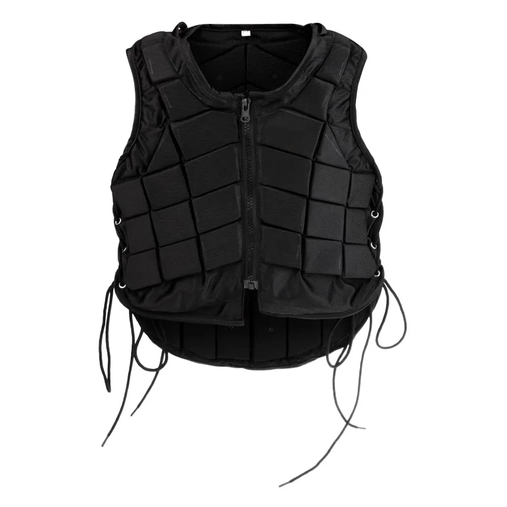 

Adult Equestrian Vest Adjustable Breathable Good Elasticity Horse Riding Body Protector Waistcoat Clothing Outdoor