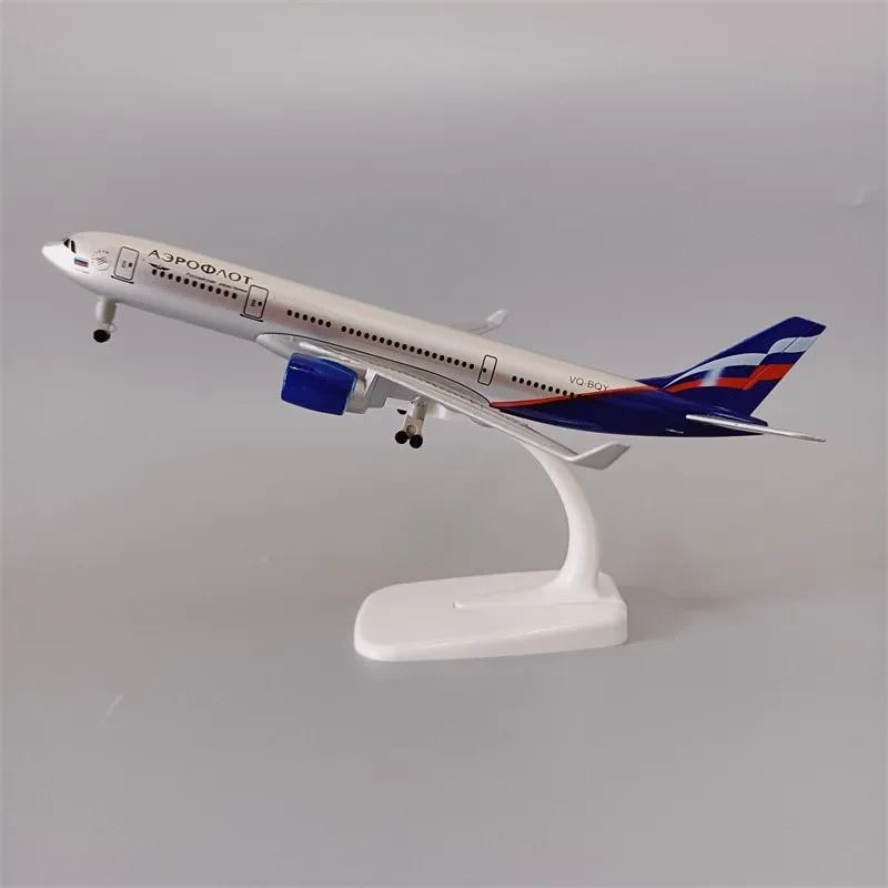 

20cm Alloy Metal Air Russia Aeroflot Russian Airbus 330 A330 Airlines Airways Airplane Model Plane Diecast Aircraft & Wheels