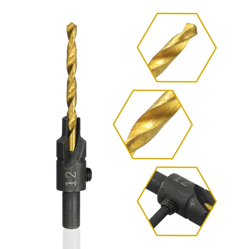 Рисунок 5 - Деревообрабатывающее сверло с шестигранным хвостовиком