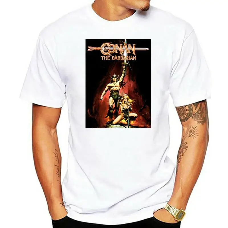 

Movie Film Retro Classic War Action Shirt Conan The Barbarian Sci Fi T