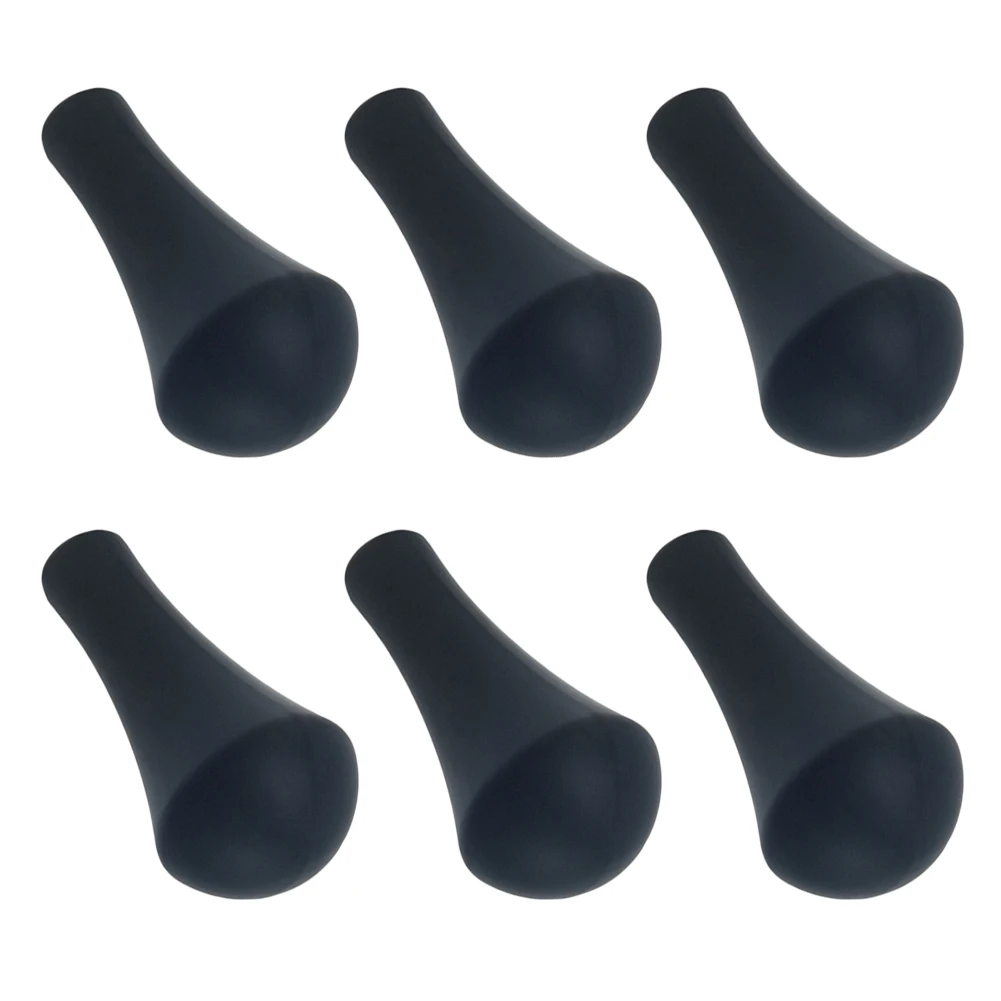 

6x Archery Arrow Tip Rubber Blunt Point For Hunting Shooting Practice Equipment