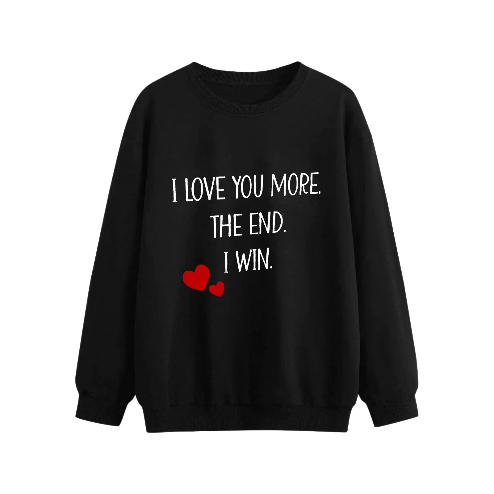 

Women Letter Printing Sweatshirt Top Long Sleeved Sweatshirt Casual Blouse Temperament Pullover Top Cotton Sweat Shirts Women