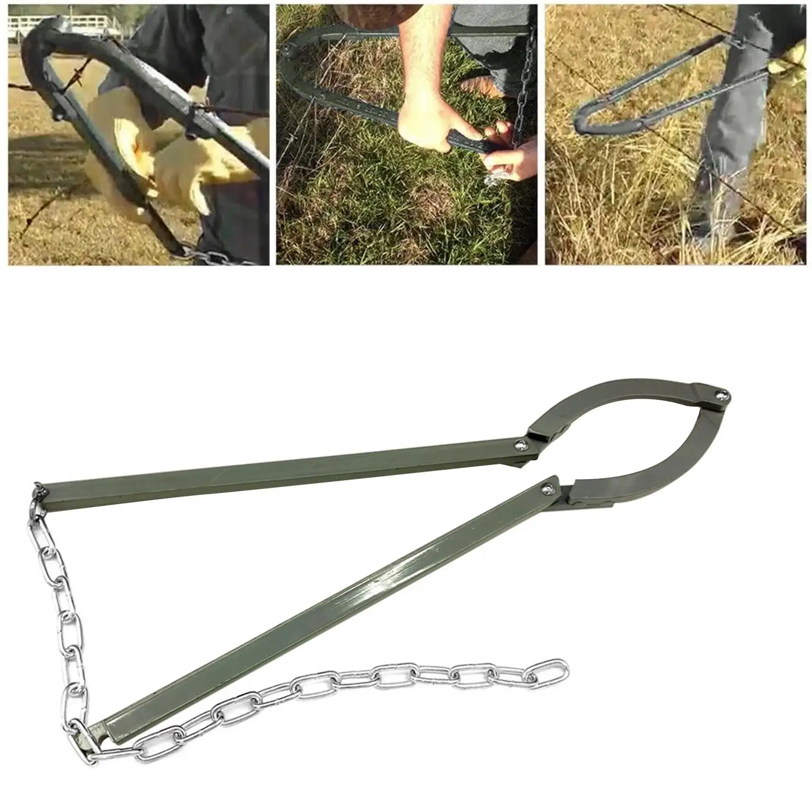 

Fence Fixer Iron Material Strong Corrosion Resistance Anti Rust Garden Fence Fixer Repair Tool Manual Patcher