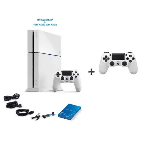 Игровая консоль Sony Playstation 4 500 Гб белая + 2. Рукав |