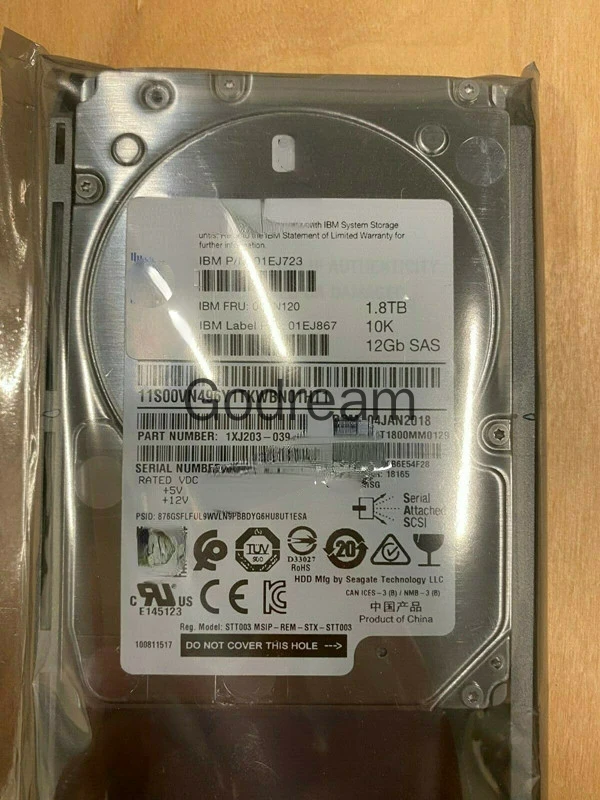 Для IBM V3700 V2 жесткий диск 01DE355 01EJ588 01EJ723 1 8 ТБ 2 5 &quot10K