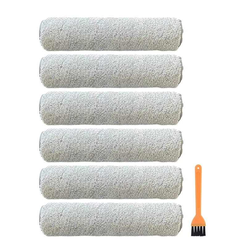 

7Pcs Replacement Roller Brush Kit Parts For UWANT X100 Household Wet Dry Sweeper Cleaning Tool Mian Brush Home