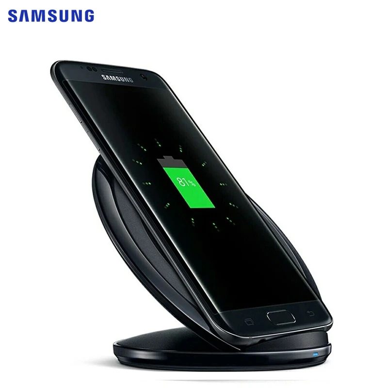 Оригинальная Беспроводная зарядная подставка Samsung для быстрой зарядки Galaxy
