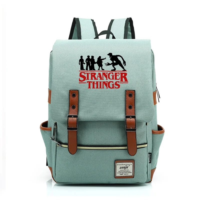 

Stranger Things Backpack Boys Girls School Bag Teenager Laptop Bag Women Men Backpacks Casual Travel Rucksack Mochila