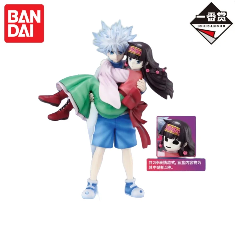 Фото В наличии: Оригинальные фигурки Bandai Ichiban Kuji Hunter x Hunter — Иллуми Золдик, Килуа Золдик, Нанака, Хисока Моров, Гинг Фрикс — подарки-модели №2