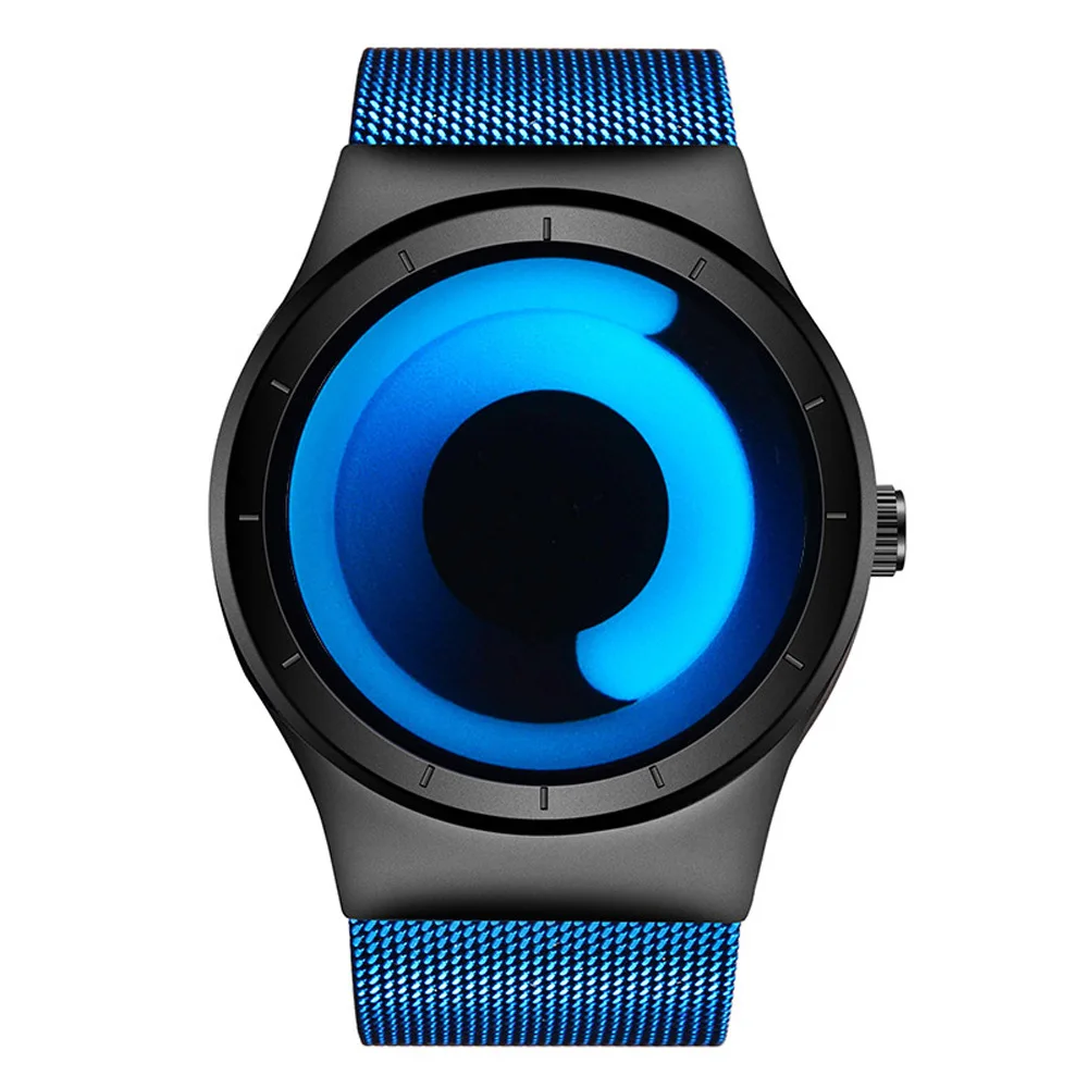 2023 Europe and the United States hot selling fashion steel belt watches whirlpool starry sky quartz watch to send exquisite gif