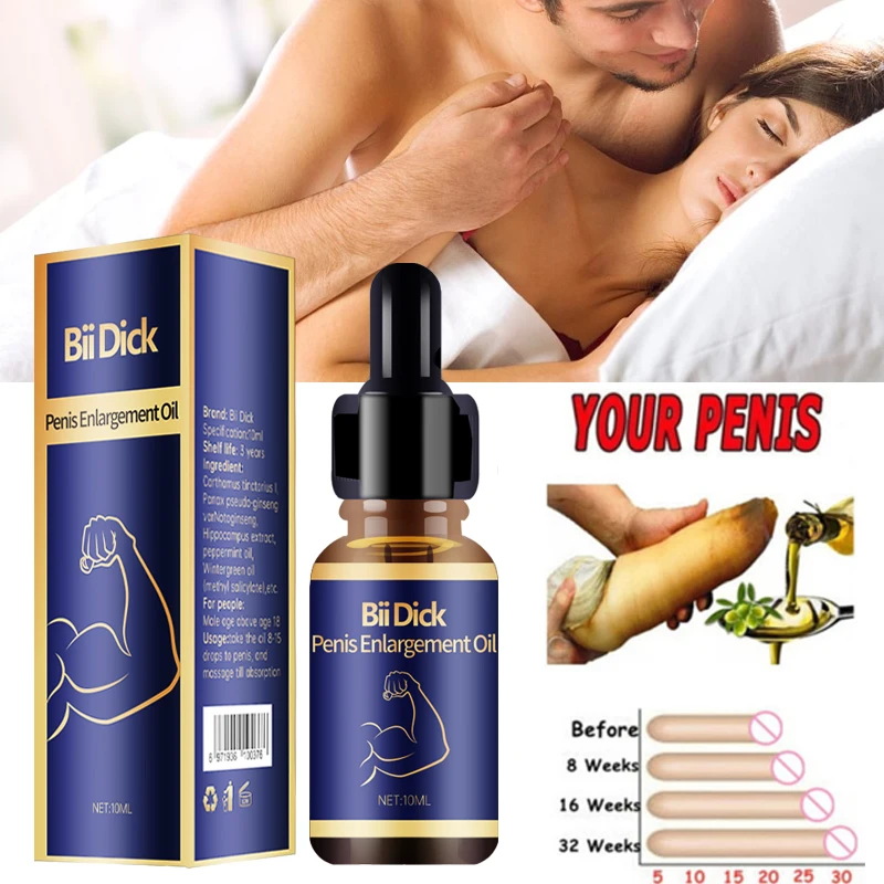 Three Scouts Penis Growth Enlargement Oil Herbal Big Dick  Man Health  Cream  Strong Increase Cock Xxl Long Time Spray
