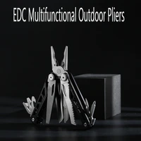 edc camping hardness multitool plier cable wire cutter multifunctional multi tools outdoor camping folding knife pliers kithchen