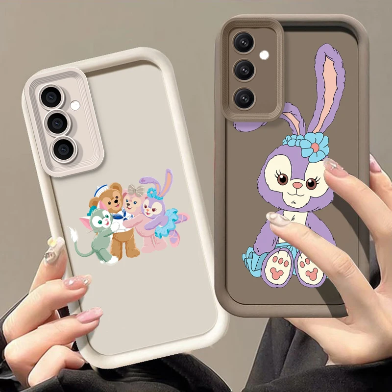 Медведь мультфильм Duffy Disney для Redmi Note 13 12 11 10 9 Pro Plus 5G POCO F3 F4 F5 X3 X4 X5 GT мягкий глаз