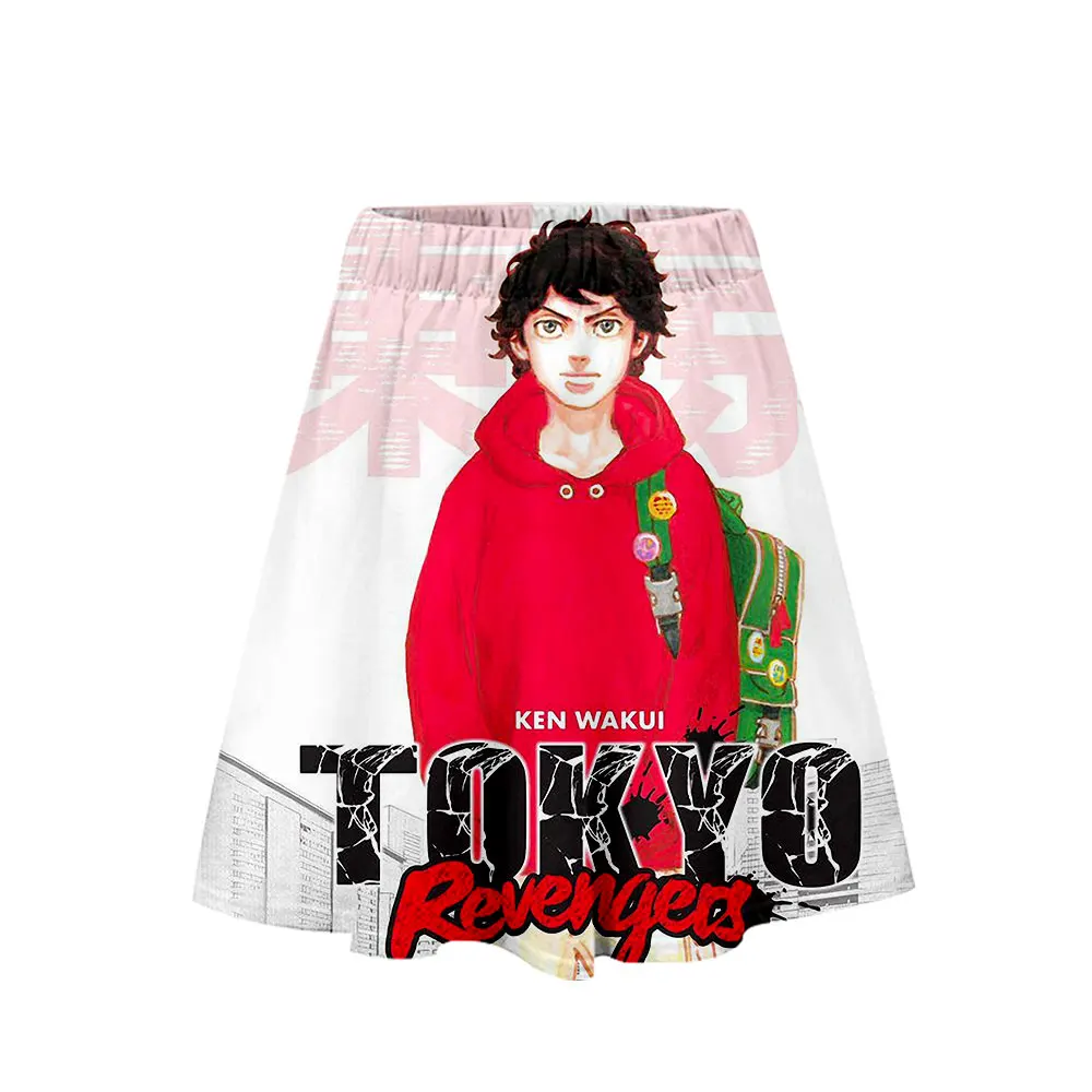 Женская короткая юбка до колен Повседневная трапециевидная мини-юбка в стиле