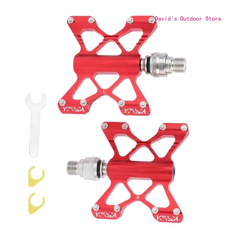 Пыленепроницаемые педали для горных велосипедов нескользящие с широкой