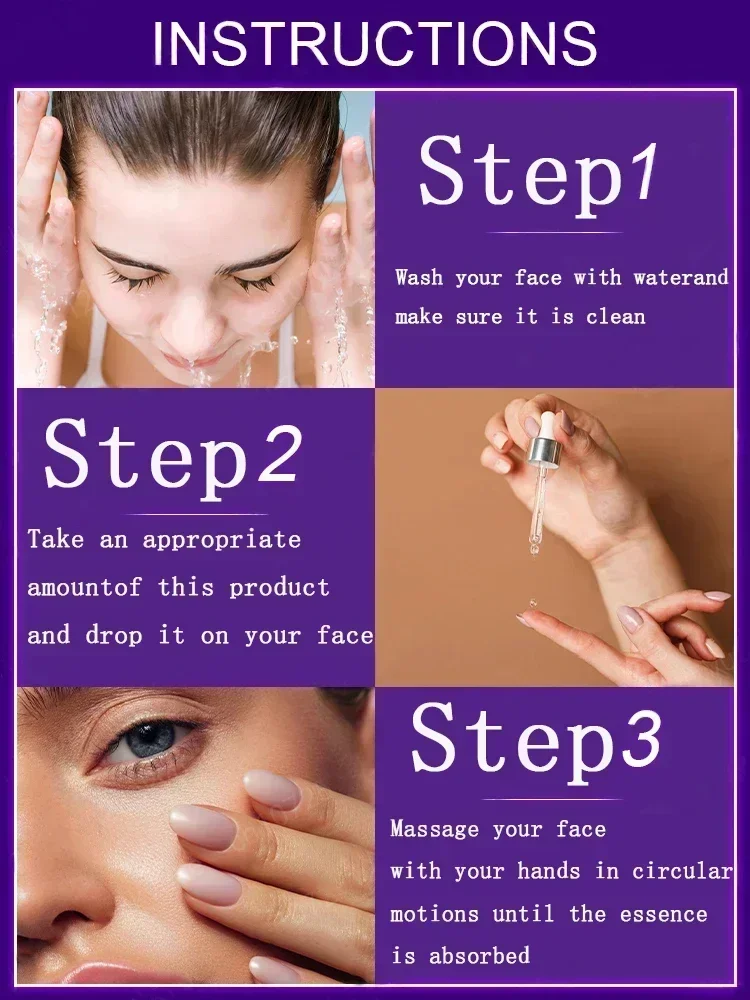 Мгновенный эффект против морщин и старения удаление выцветание тонкие линии