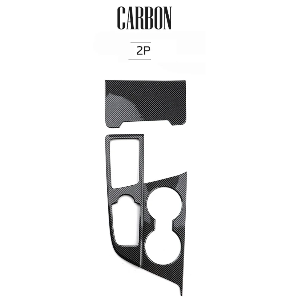 

Комплект Из 2-х Накладок На Центральную Консоль И Подстаканник Для Genesis G70 2019-2026 (левый Руль), ABS-пластик