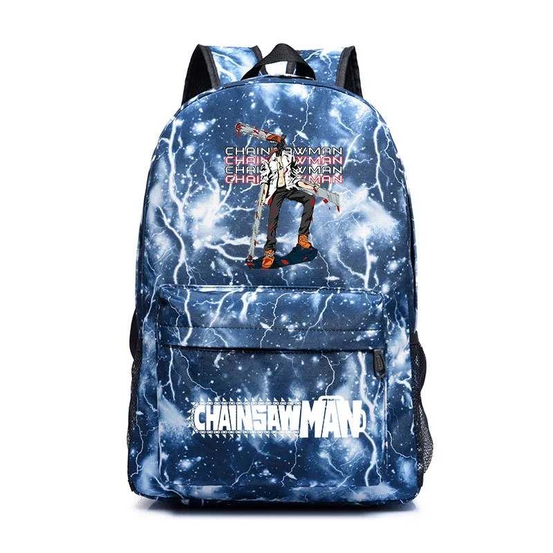 

Chainsaw Man Teen Student School Bag Kids Backpack Animated Printing Bag Various Colors Boys Girls Bag Casual Bag Kids Bag
