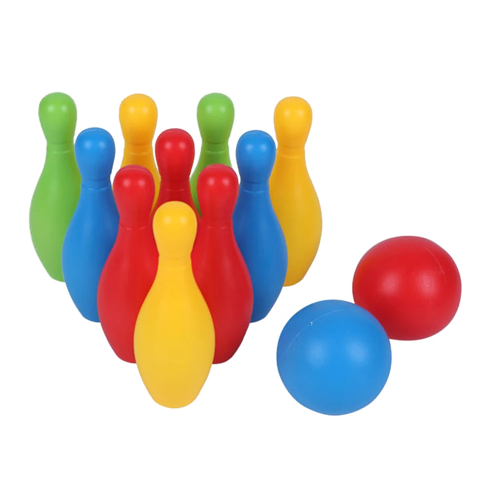 

Home Parent Child Educational Funny Bowling Toy Set Sports Games Early Teaching Toddler Colorful Kindergarten Smooth