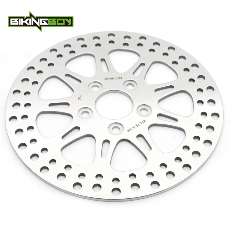 Фото Тормозной диск BIKINGBOY для заднего колеса Dyna Low Rider FXDL Super Glide FXD Wide Glide FXDWG Fat Boy FLSTF 90 91 92 93 94 95 96 97 №3