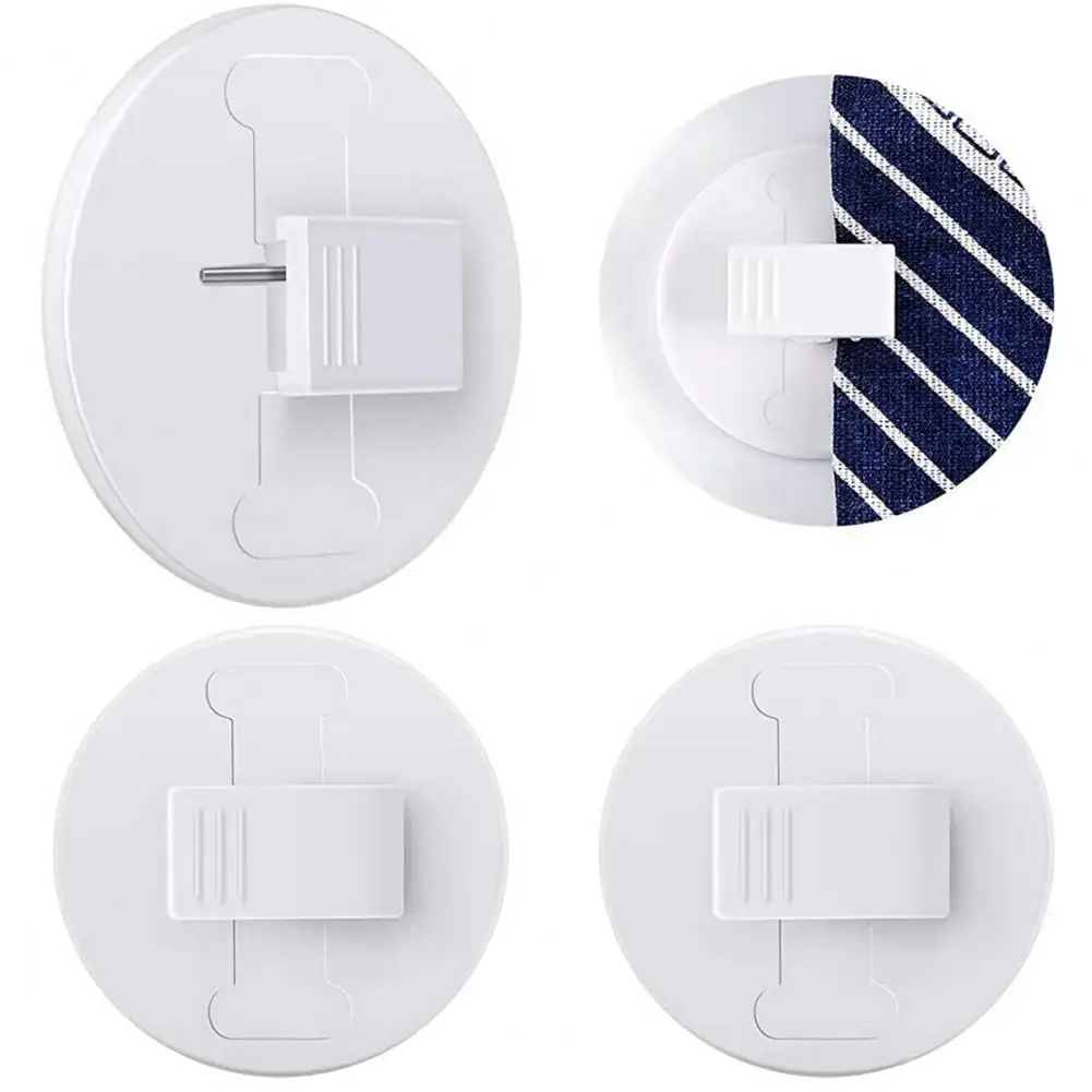 Зажимы для вещей душа пластиковые самоклеящиеся не требует отверстий 2 шт. |