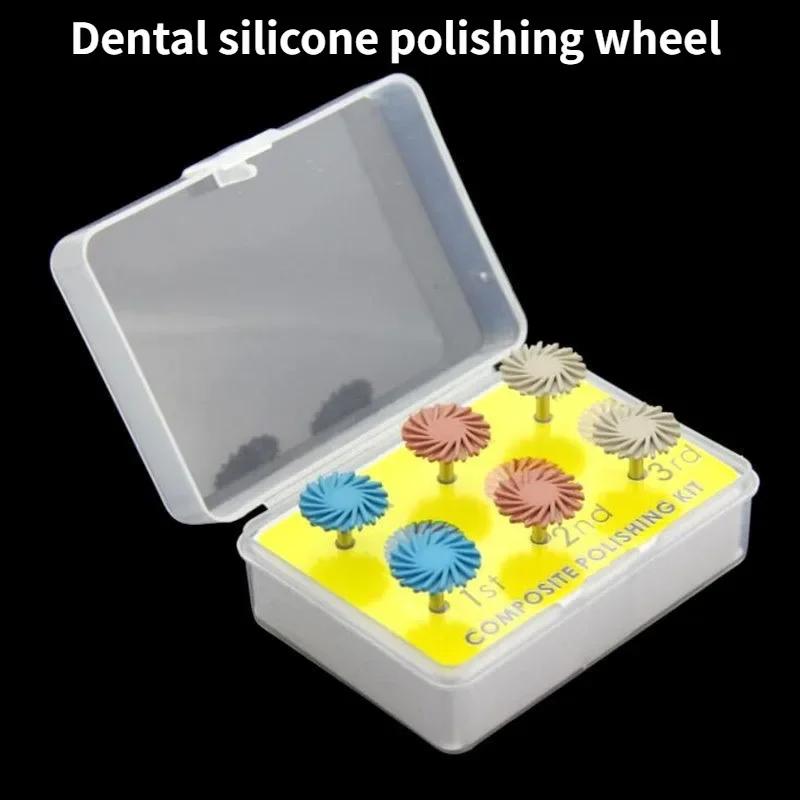 6 шт. полировочные силиконовые диски